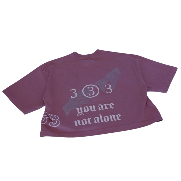 333 CROPPED T-SHIRT