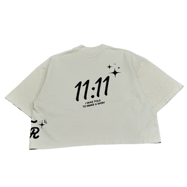 11:11 CROPPED T-SHIRT